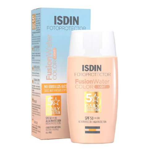 FOTOPROTECTOR ISDIN SPF 50 FUSION WATER COLOR 50 ML LIGHT